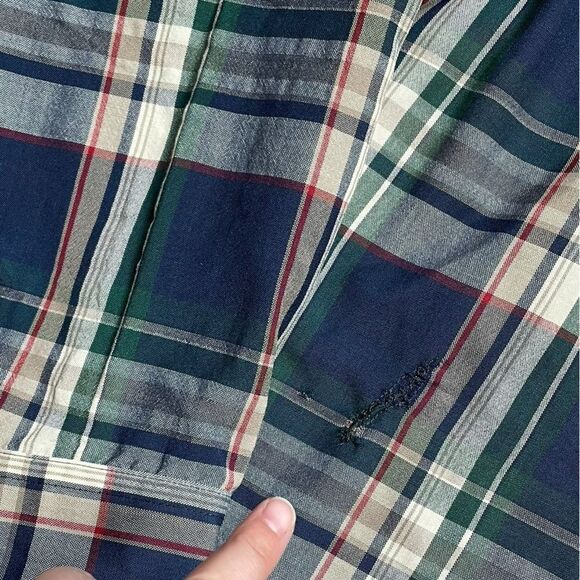 Pendleton pure Virgin wool long sleeve plaid button-down size XL - Picture 5 of 6